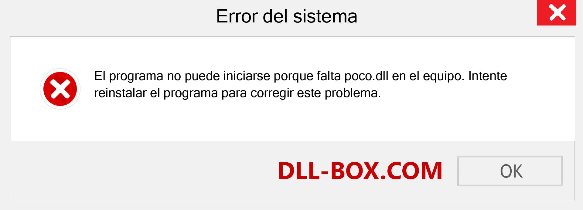 ¿Falta el archivo poco.dll ?. Descargar para Windows 7, 8, 10 - Corregir poco dll Missing Error en Windows, fotos, imágenes